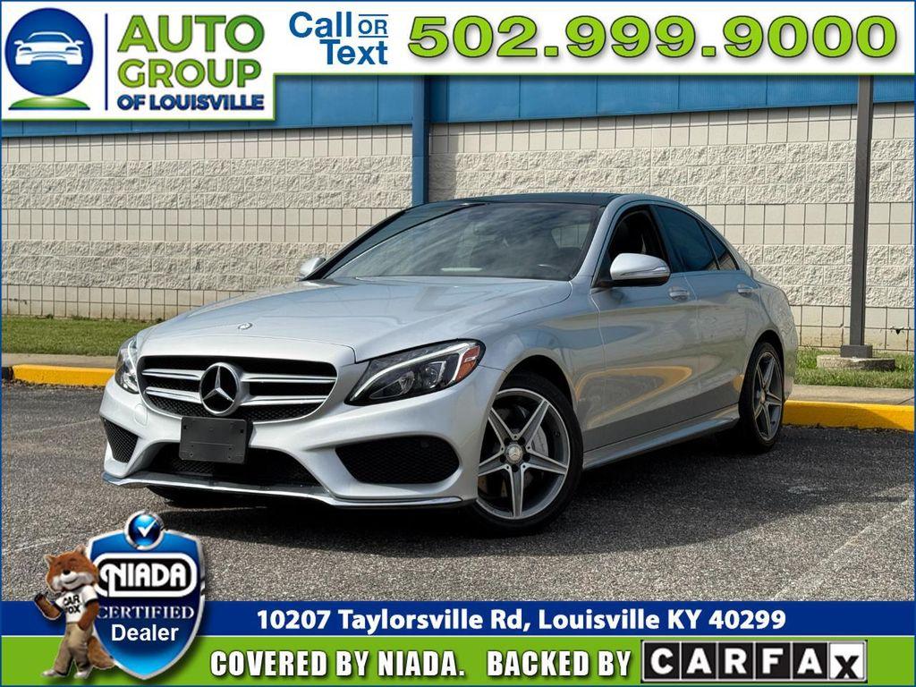 used 2015 Mercedes-Benz C-Class car, priced at $14,975