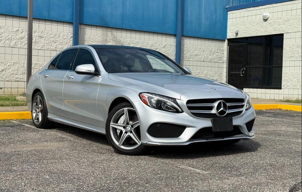 used 2015 Mercedes-Benz C-Class car, priced at $14,975