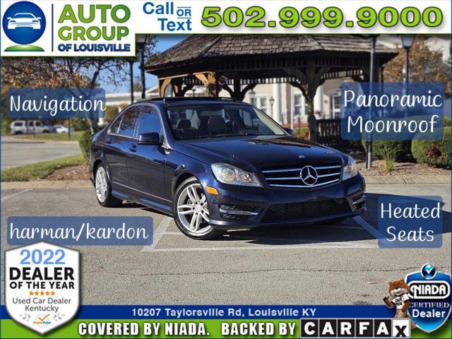 used 2014 Mercedes-Benz C-Class car, priced at $8,435