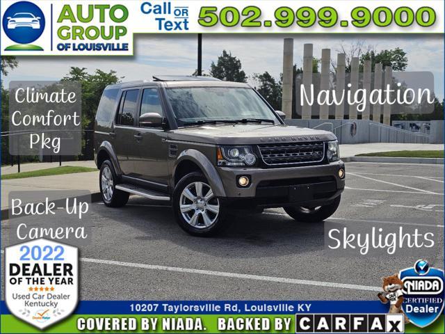 used 2016 Land Rover LR4 car, priced at $20,475