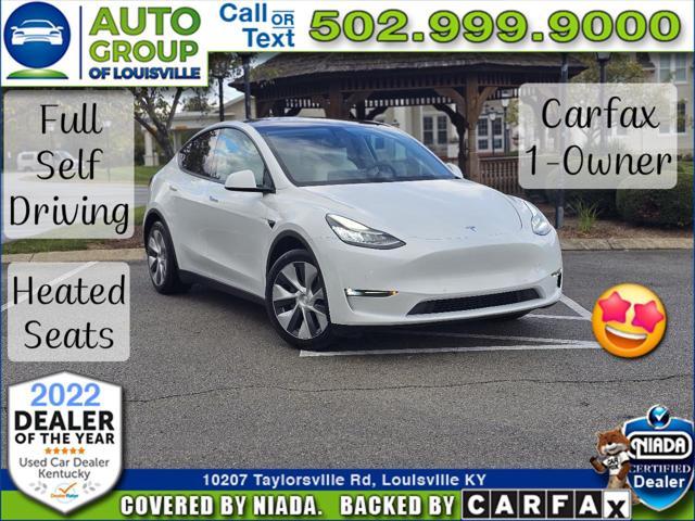 used 2020 Tesla Model Y car, priced at $26,975