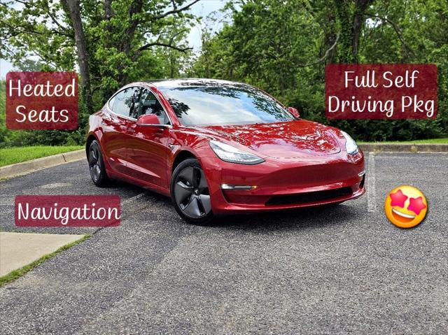 used 2018 Tesla Model 3 car, priced at $19,975