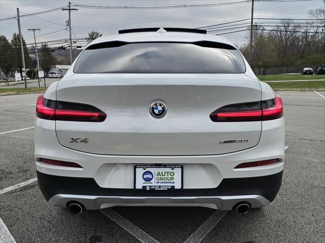 used 2021 BMW X4 car, priced at $31,850