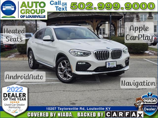 used 2021 BMW X4 car, priced at $31,850