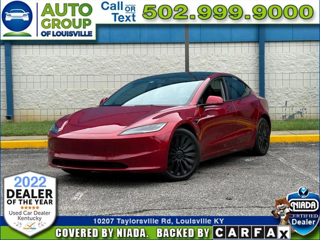 used 2024 Tesla Model 3 car, priced at $29,990