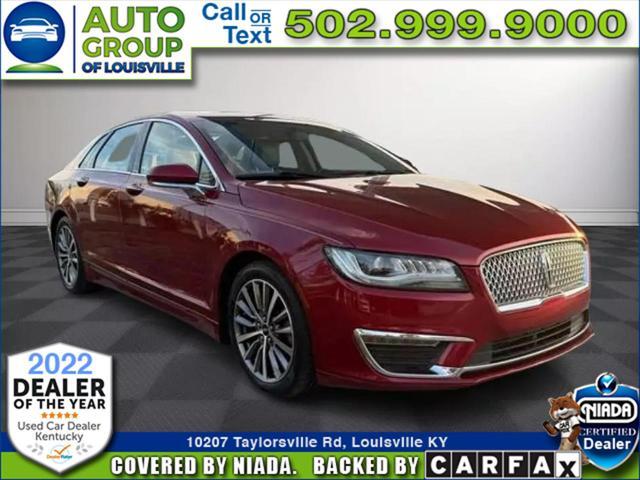 used 2017 Lincoln MKZ car, priced at $14,975