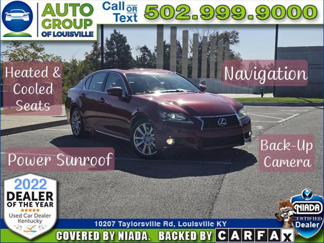 used 2013 Lexus GS 350 car, priced at $13,475