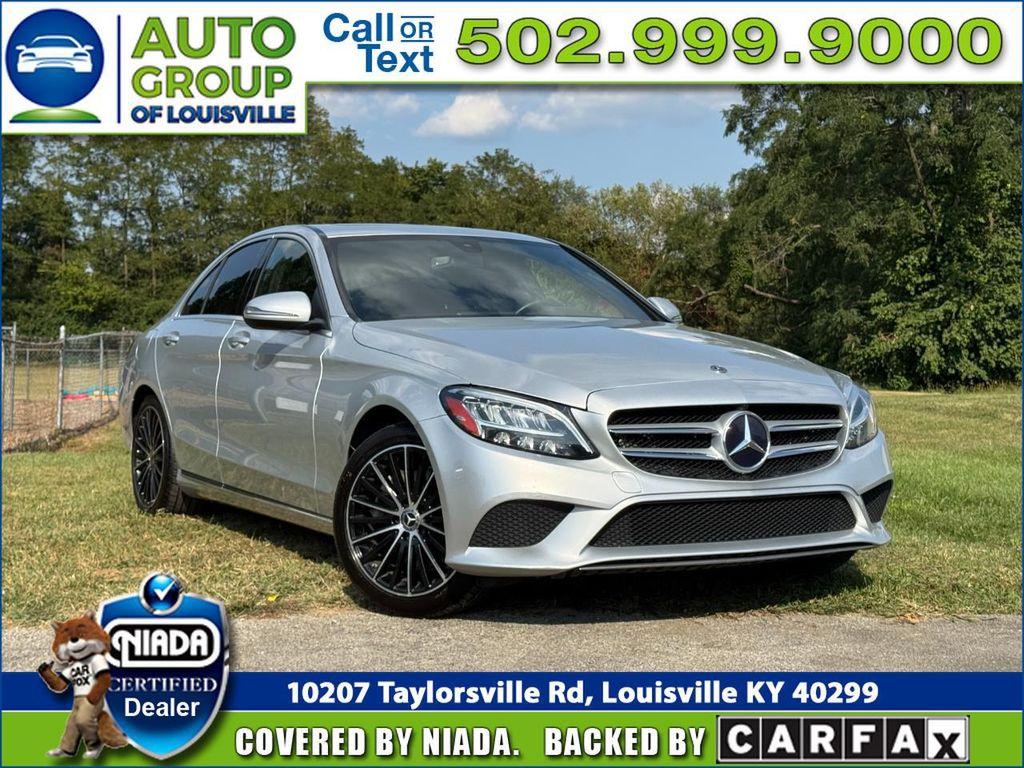 used 2019 Mercedes-Benz C-Class car, priced at $20,974