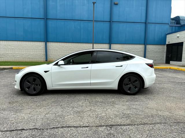 used 2021 Tesla Model 3 car, priced at $18,675