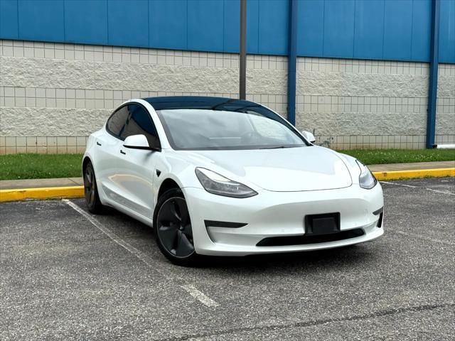 used 2021 Tesla Model 3 car, priced at $18,675