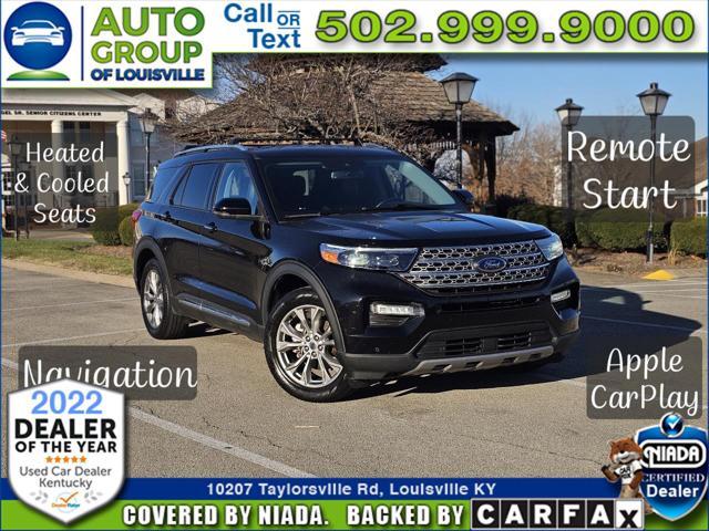 used 2021 Ford Explorer car, priced at $24,975