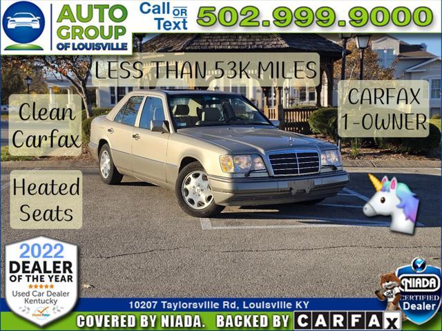 used 1995 Mercedes-Benz E-Class car, priced at $15,975