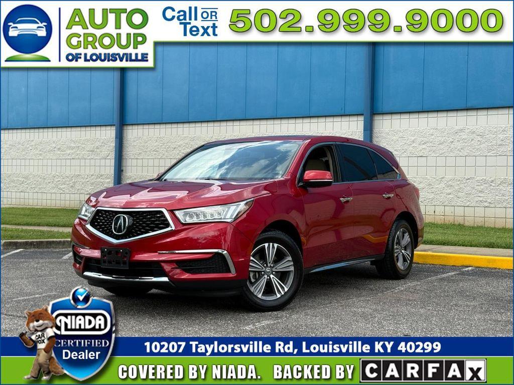 used 2019 Acura MDX car, priced at $26,975