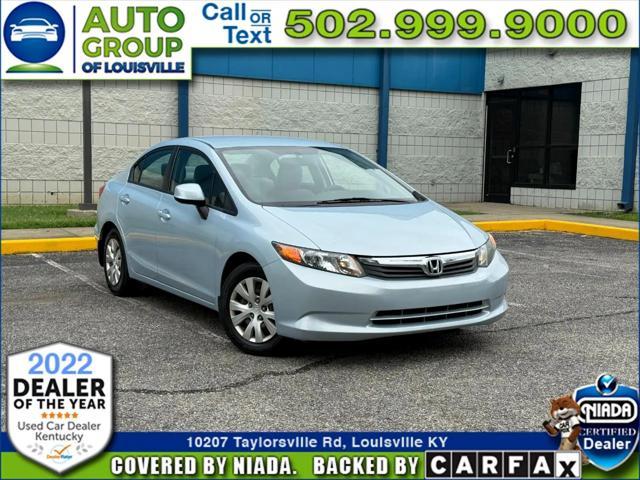 used 2012 Honda Civic car, priced at $12,975