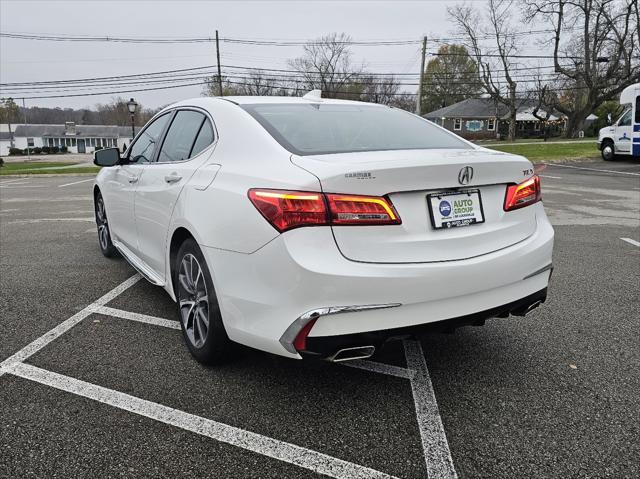 used 2018 Acura TLX car, priced at $19,850