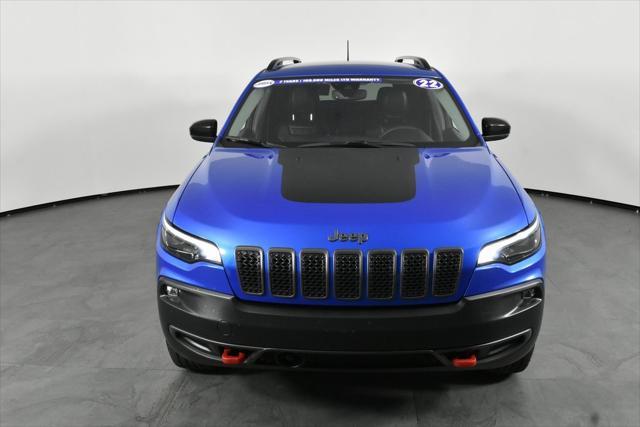 used 2022 Jeep Cherokee car, priced at $27,687