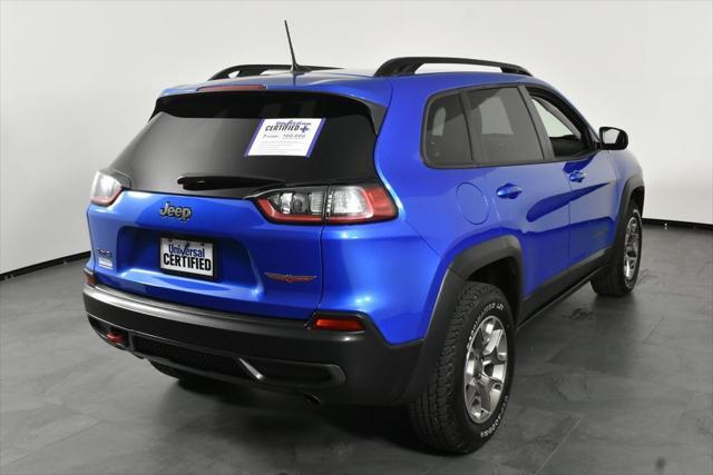 used 2022 Jeep Cherokee car, priced at $27,687