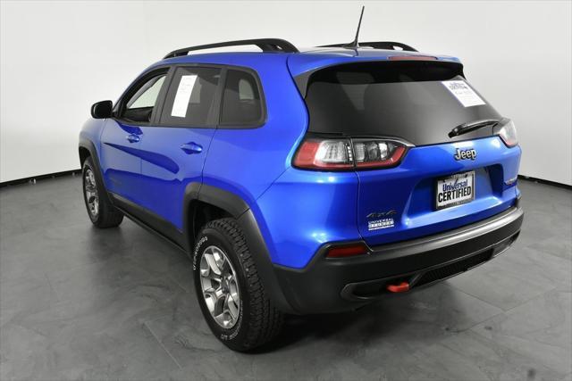 used 2022 Jeep Cherokee car, priced at $27,687