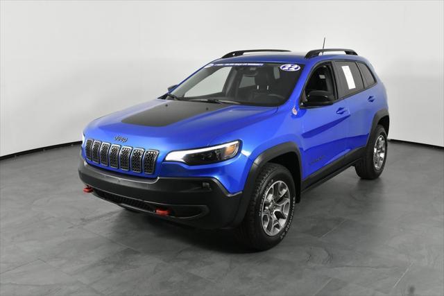used 2022 Jeep Cherokee car, priced at $27,687