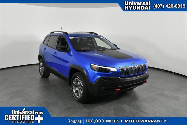 used 2022 Jeep Cherokee car, priced at $26,109