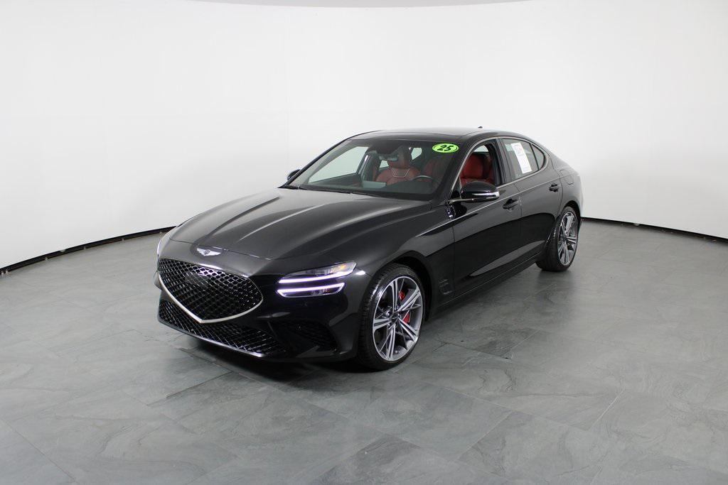 used 2025 Genesis G70 car, priced at $48,587