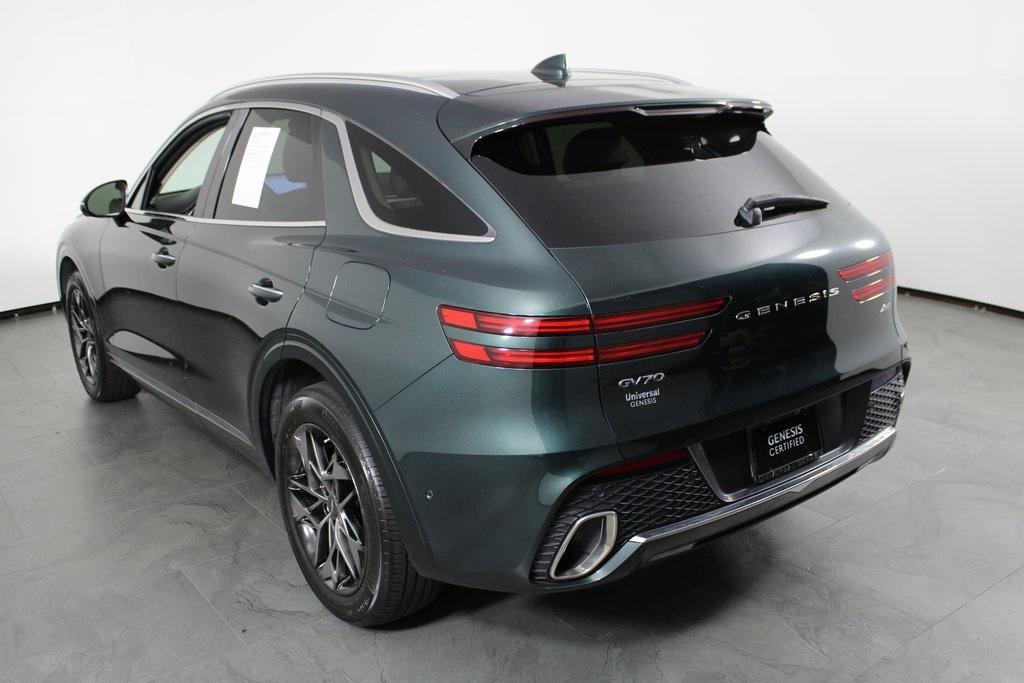 used 2022 Genesis GV70 car, priced at $35,897