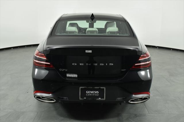 used 2024 Genesis G70 car, priced at $44,987