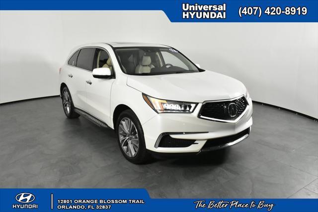 used 2018 Acura MDX car, priced at $24,287