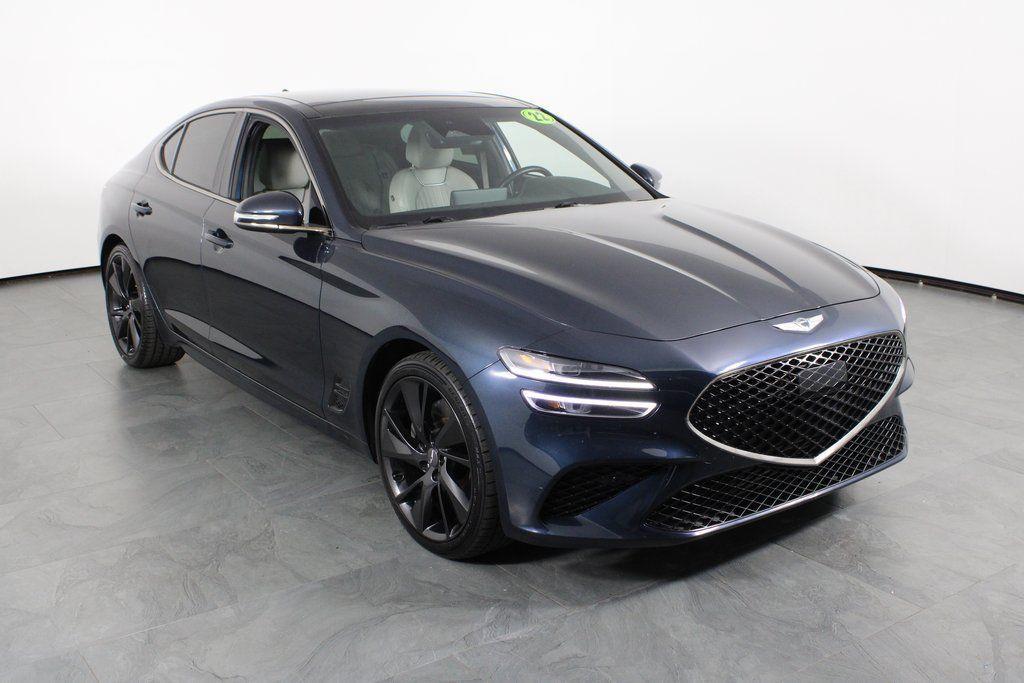 used 2022 Genesis G70 car, priced at $30,538