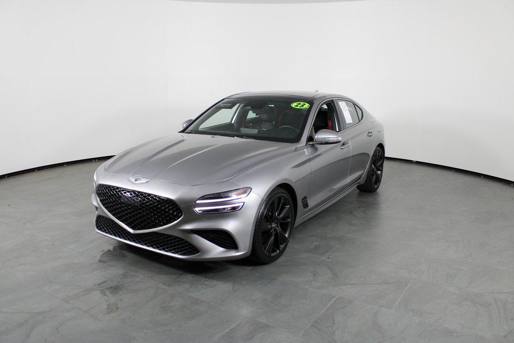 used 2023 Genesis G70 car, priced at $30,987
