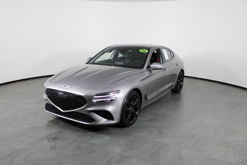 used 2023 Genesis G70 car, priced at $30,987