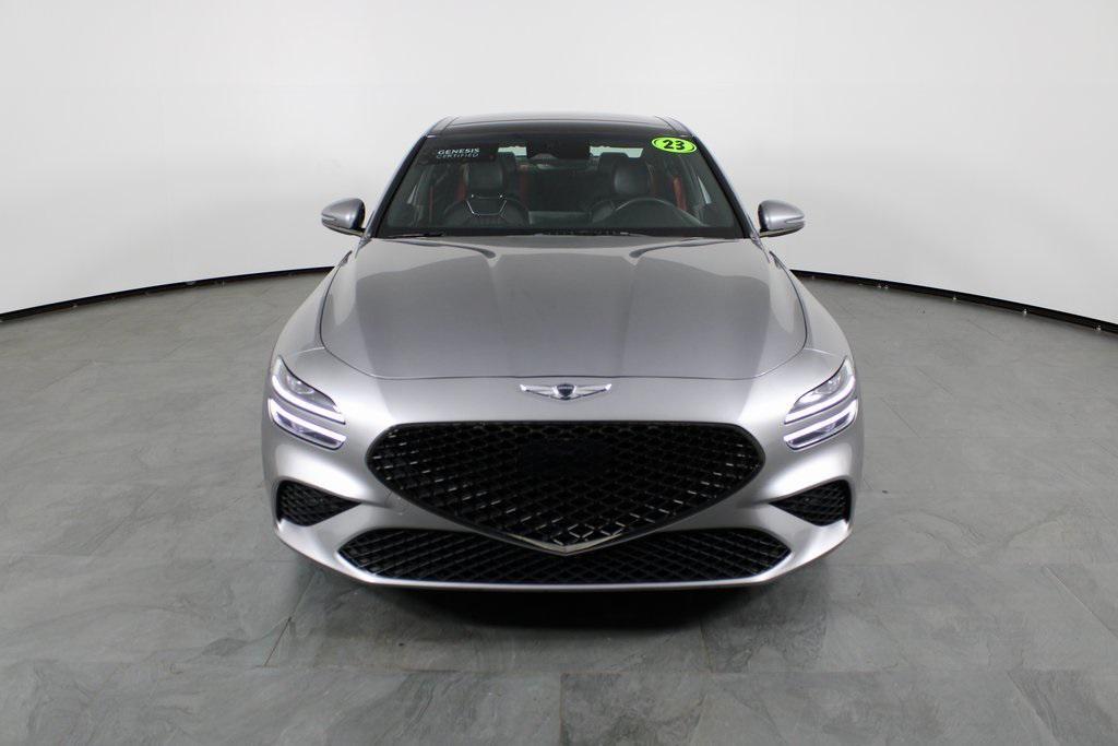used 2023 Genesis G70 car, priced at $30,987