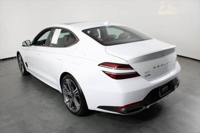 used 2025 Genesis G70 car, priced at $38,153