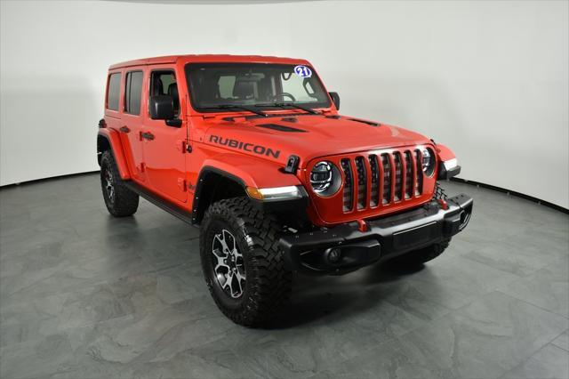 used 2021 Jeep Wrangler Unlimited car, priced at $37,987