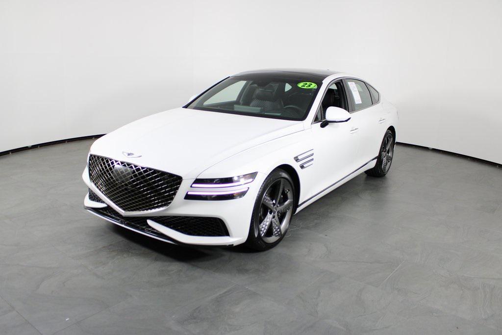 used 2023 Genesis G80 car, priced at $46,987