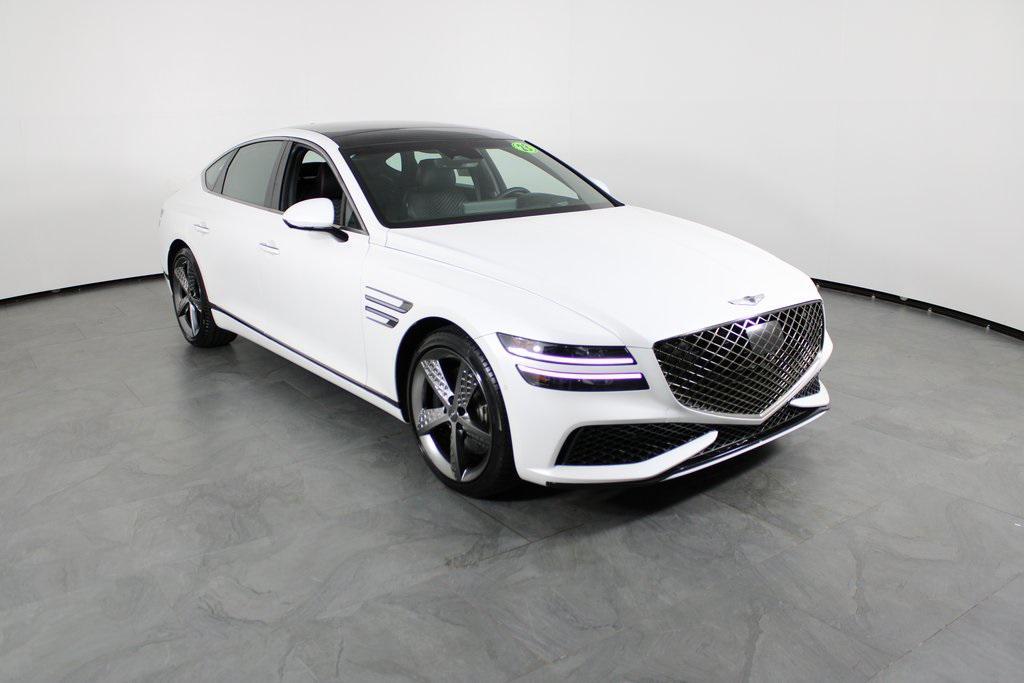 used 2023 Genesis G80 car, priced at $46,987