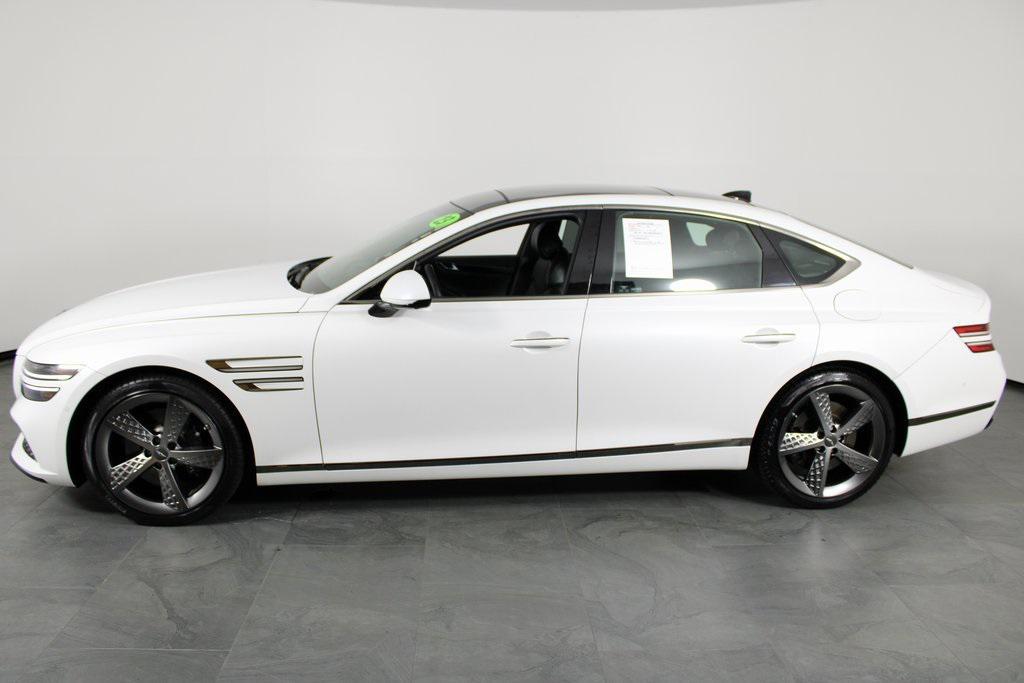 used 2023 Genesis G80 car, priced at $46,987