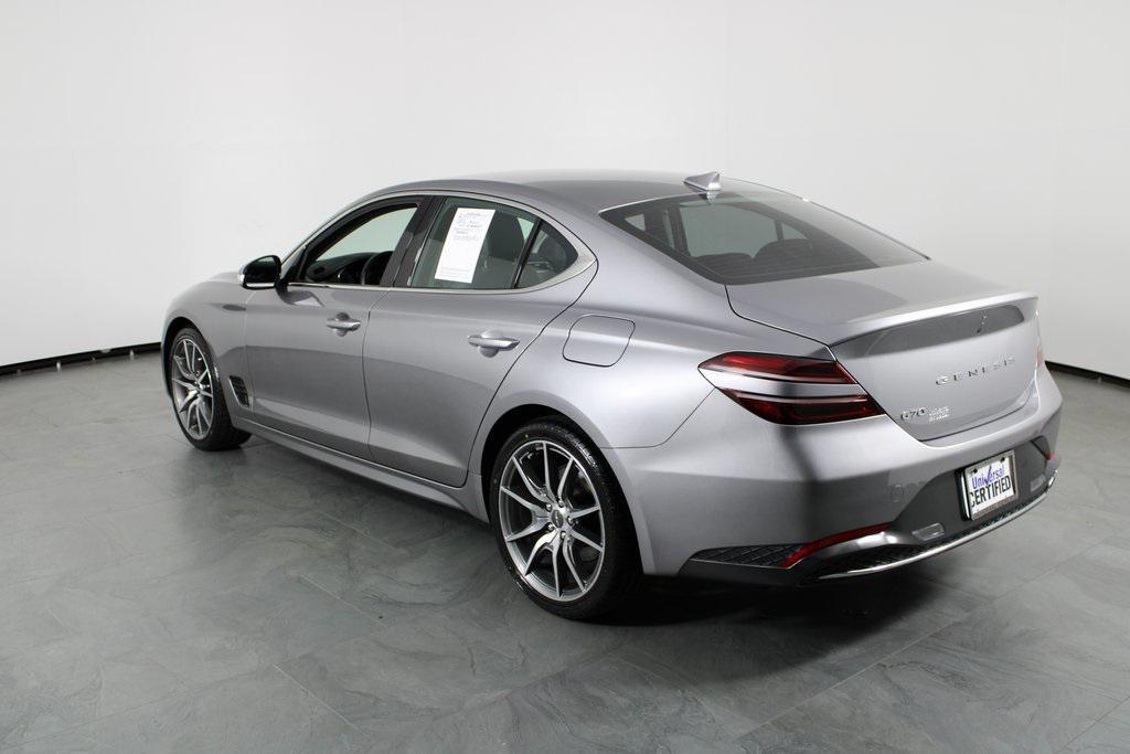 used 2023 Genesis G70 car, priced at $28,864