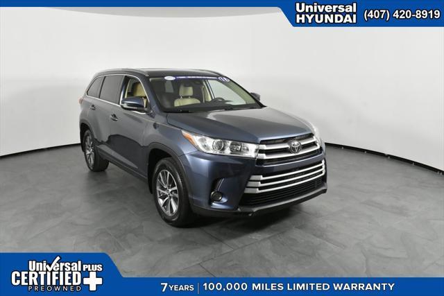 used 2018 Toyota Highlander car, priced at $23,987