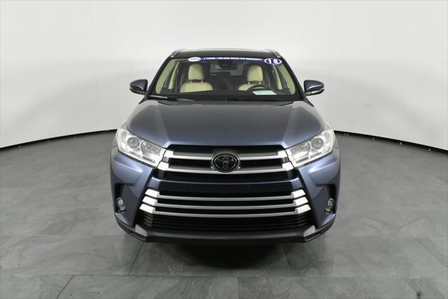 used 2018 Toyota Highlander car, priced at $23,987