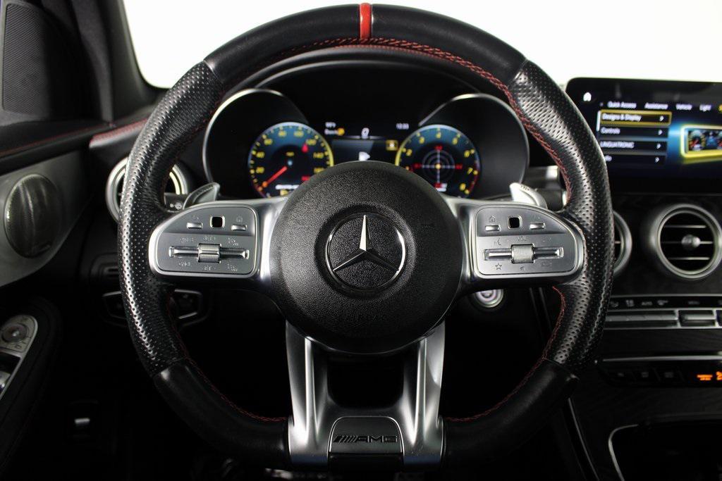 used 2021 Mercedes-Benz AMG GLC 43 car, priced at $37,987