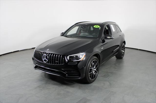 used 2021 Mercedes-Benz AMG GLC 43 car, priced at $38,407