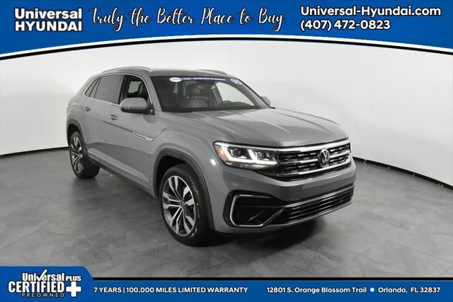 used 2021 Volkswagen Atlas Cross Sport car, priced at $31,452