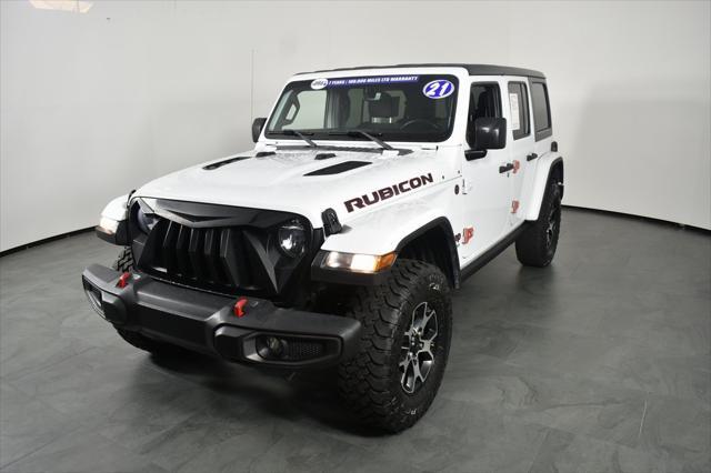 used 2021 Jeep Wrangler Unlimited car, priced at $37,987