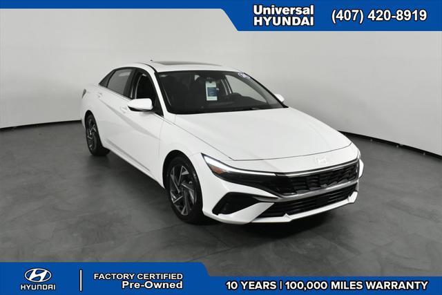 used 2024 Hyundai Elantra car, priced at $24,587