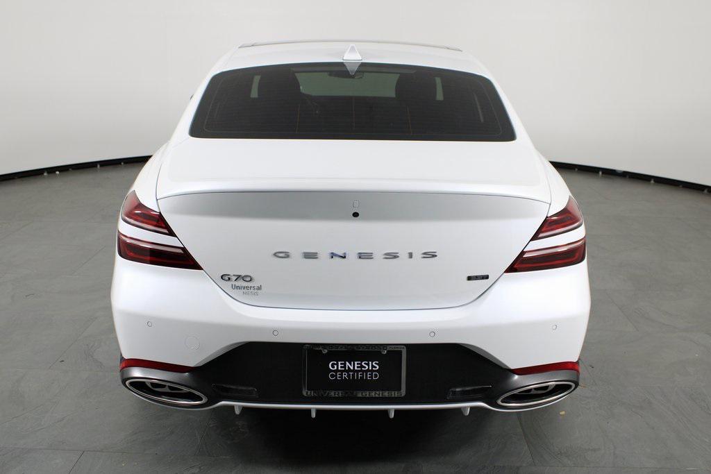used 2025 Genesis G70 car, priced at $48,999
