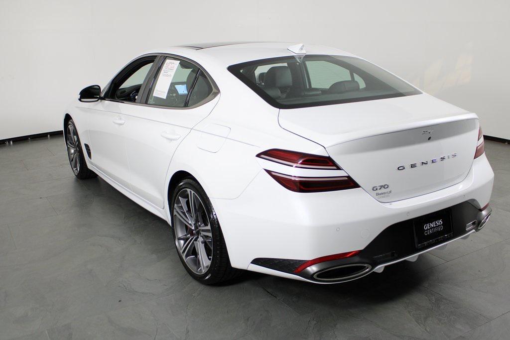 used 2025 Genesis G70 car, priced at $40,987