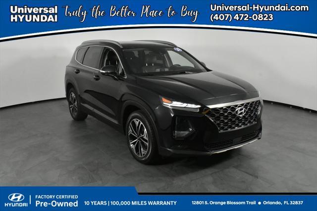 used 2020 Hyundai Santa Fe car, priced at $23,587