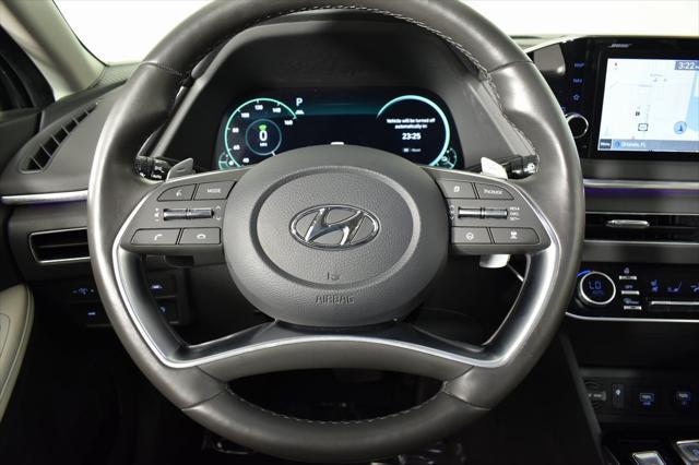 used 2022 Hyundai Sonata Hybrid car, priced at $24,587