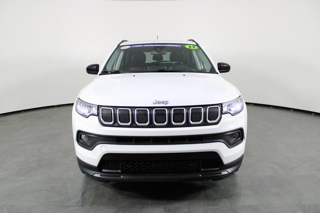 used 2022 Jeep Compass car, priced at $18,595